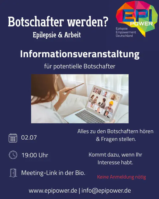 Informationsveranstaltung: Epilepsie-Botschafter