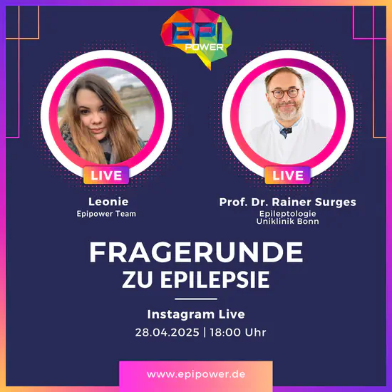 Instagram Live: Fragerunde zu Epilepsie