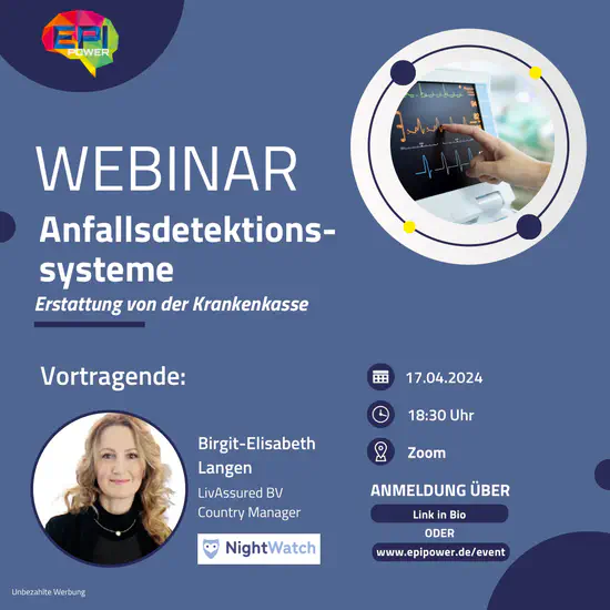 Webinar: Anfallsdetektionssysteme und die Kostenerstattung