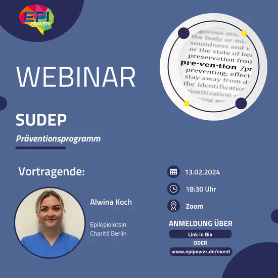 Webinar: SUDEP Präventionsprogramm