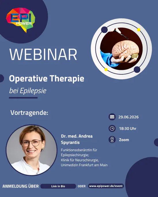 Webinar: Operative Therapie bei Epilepsie